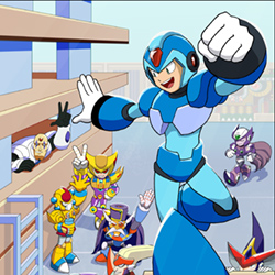 Mega Man X Comic Cover